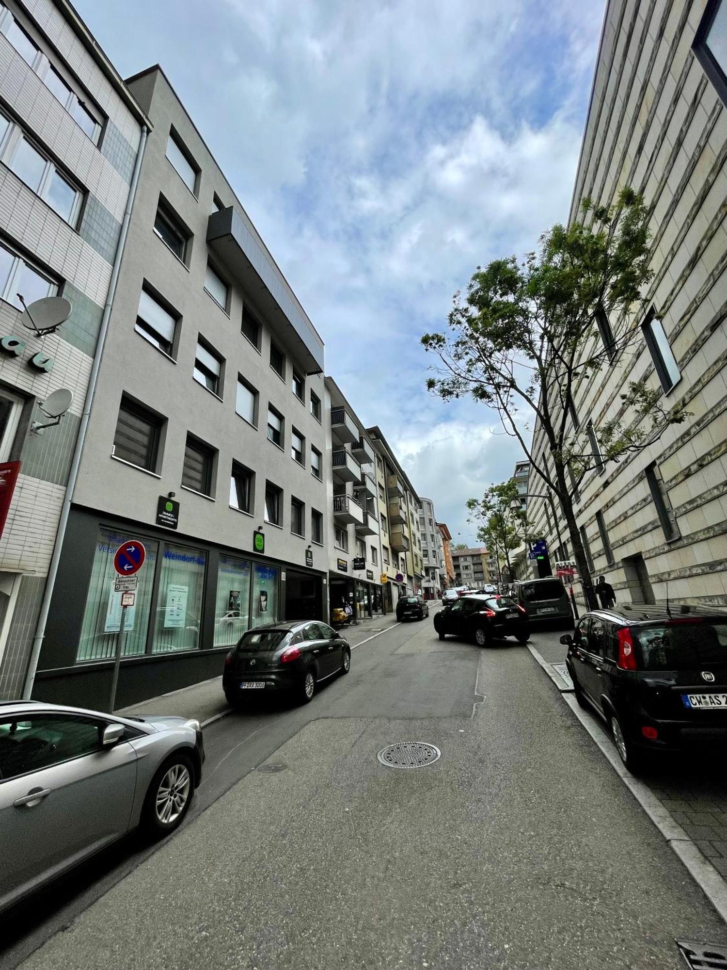 Neu Wunderschoenenes Weisses Apartament Am Schloessle Zentrum Goldstadt 普福尔茨海姆 外观 照片